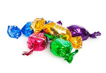 Hard Candy In Colorful Wrappers