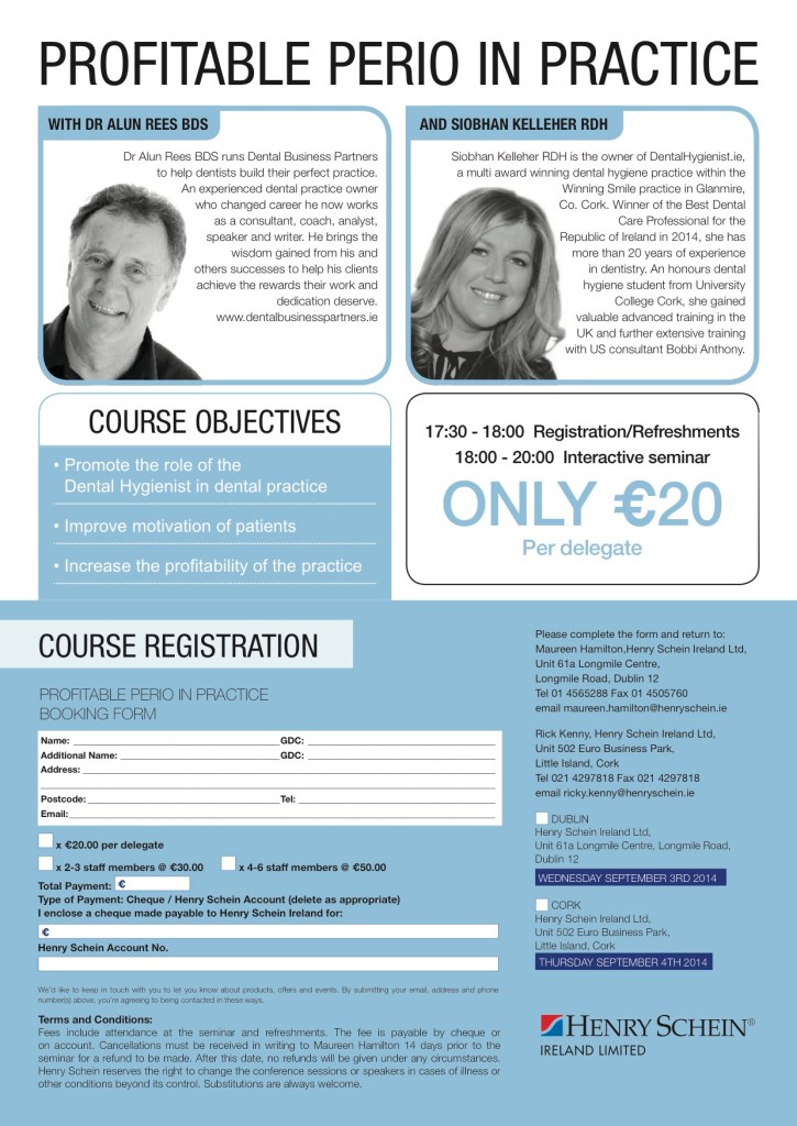 IDHA Education Evening September 2014 2